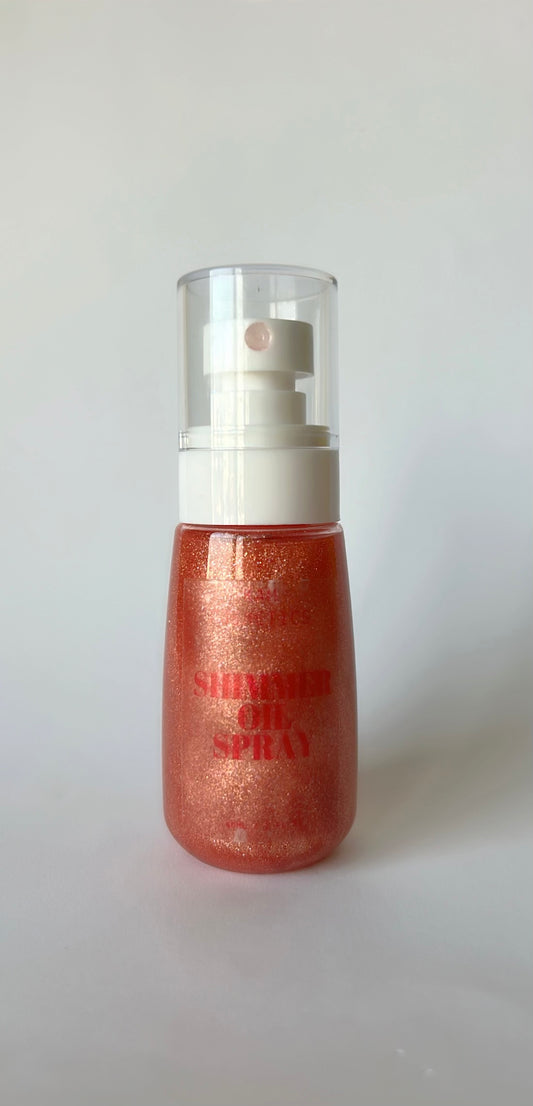 SHIMMER OIL SPRAY - Rosado